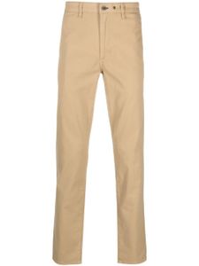 rag & bone pantalon chino Fit 2 en serge - Marron