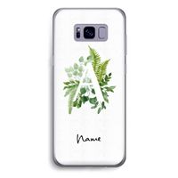 Green Brush: Samsung Galaxy S8 Plus Transparant Hoesje