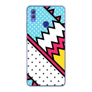 Pop Art #2: Honor Note 10 Transparant Hoesje