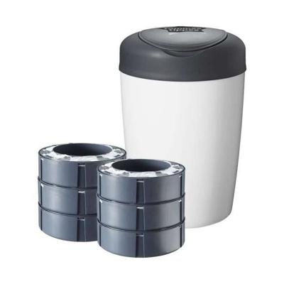 TOMMEE TIPPEE Sangenic Starter Pack SIMPLEE - 1 lade + 6 vullingen