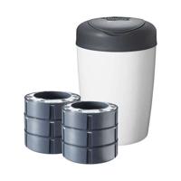 TOMMEE TIPPEE Sangenic Starter Pack SIMPLEE - 1 lade + 6 vullingen