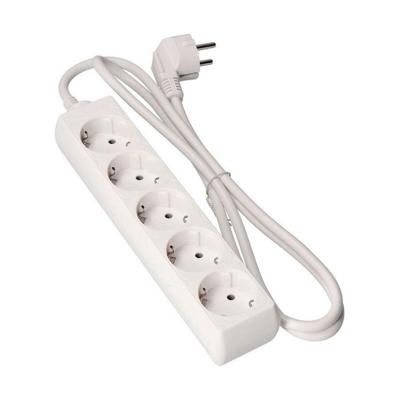 5-voudige Stekkerdoos zonder Schakelaar EDM 41035 Schuko (3 m)