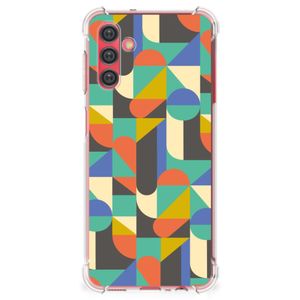 Samsung Galaxy A13 5G | A04s Doorzichtige Silicone Hoesje Funky Retro