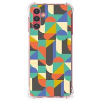 Samsung Galaxy A13 5G | A04s Doorzichtige Silicone Hoesje Funky Retro - thumbnail