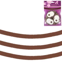 Slingers bruin 200 cm 3 stuks | 24 stuks