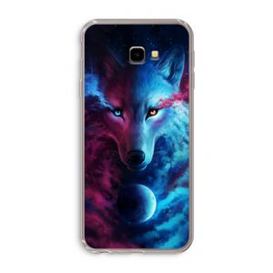 Where Light And Dark Meet: Samsung Galaxy J4 Plus Transparant Hoesje