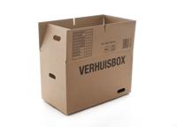 Verhuisdoos iezzy 370x650x350 dubbelgolf bruin 7mm | 5 stuks