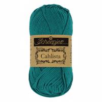 Scheepjes Cahlista 50g - 401 Dark Teal Scheepjes Cahlista 50g - 401 Dark Teal