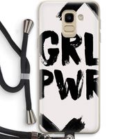 Girl Power #2: Samsung Galaxy J6 (2018) Transparant Hoesje met koord