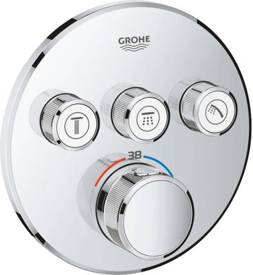 Grohe Grohtherm Smartcontrol Afbouwdeel Thermostaat Chroom