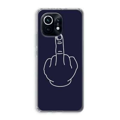 F**k U: Xiaomi Mi 11 Transparant Hoesje