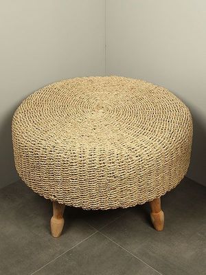 Coffee table naturel, diameter 80 cm