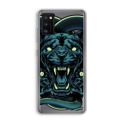 Cougar and Vipers: Samsung Galaxy A41 Transparant Hoesje