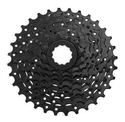 Cassette 8 speed Sunrace CSM55 11-32T - zwart (werkplaatsverpakking)
