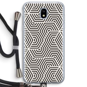 Magic pattern: Samsung Galaxy J5 (2017) Transparant Hoesje met koord