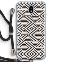 Magic pattern: Samsung Galaxy J5 (2017) Transparant Hoesje met koord