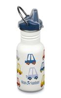 Klean Kanteen Kid Classic Narrow 355ml/12oz + Sippydop Drinkfles Cars 355ml Klean Kanteen Kid Classic Narrow 355ml/12oz + Sippydop Drinkfles Cars 355ml