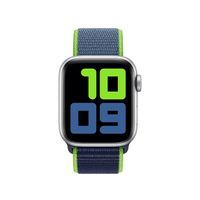 Apple origineel Sport Loop Apple Watch 38mm / 40mm / 41mm Neon Lime - MXMP2ZM/A - thumbnail