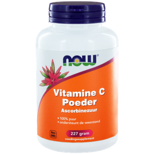 NOW Vitamine C Poeder 100% Ascorbinezuur