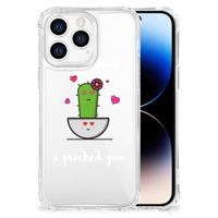 iPhone 14 Pro Stevig | Bumper Hoesje | Cactus Glad