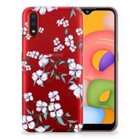 Samsung Galaxy A01 Uniek | TPU Case | Blossom White