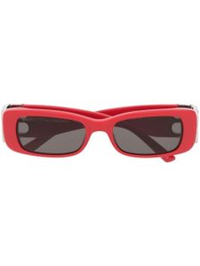 Balenciaga Eyewear lunettes de soleil Dynasty à monture rectangulaire - Rouge