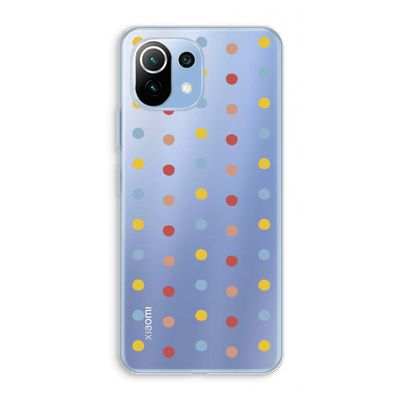 Bollen: Xiaomi Mi 11 Lite Transparant Hoesje