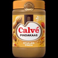 Calve Pindakaas Stukjes Pinda 650 g bij Jumbo