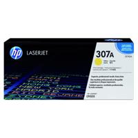 HP 307A originele gele LaserJet tonercartridge