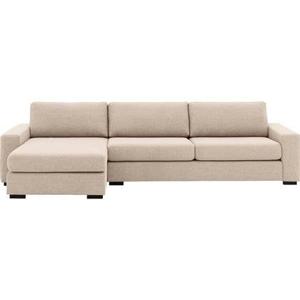 Goossens Hoekbank Lucca met chaise longue