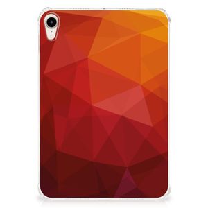 Back Cover voor Apple iPad mini 6 (2021) Polygon Red