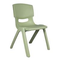 Overige Merken Kinderstoeltje 36x32x53 cm plastic/pastel groen