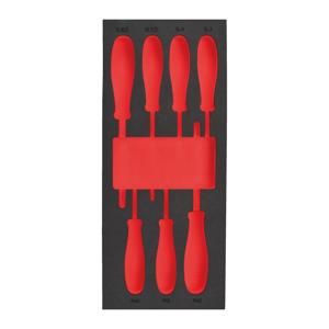 Milwaukee Empty 7 pc Screwdriver SL & PH Set Foam Insert Lege Foam Inlay schroevendraaier SL & PH Set (7 delig) - 4932493672