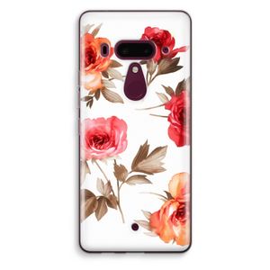 Roosjes: HTC U12+ Transparant Hoesje