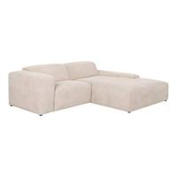 by fonQ Wonder 3-zitshoekbank met Chaise Longue Rechts - Rib
