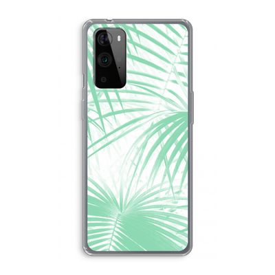 Palmbladeren: OnePlus 9 Pro Transparant Hoesje
