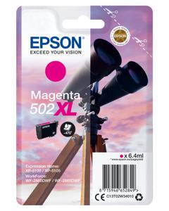 Epson inktcartridge 502XL, 470 pagina's, OEM C13T02W34010, magenta