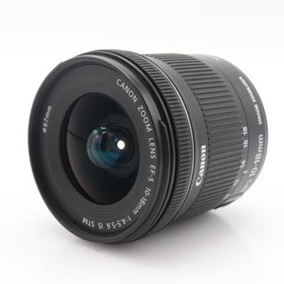 Canon EF-S 10-18mm F/4.5-5.6 IS STM occasion