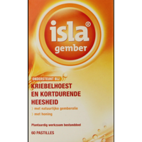 Isla Gember keelpastille 60 Pastilles