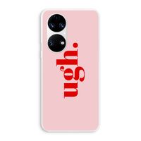 Ugh: Huawei P50 Transparant Hoesje