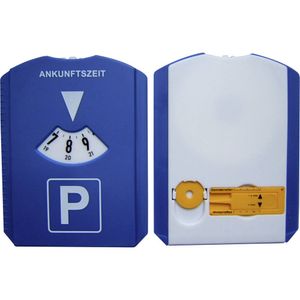 HP Autozubehör 19944 Parkeerschijf 15 mm x 11 cm Met wisserlip , Met profielmeter, Met muntvak, Met ijskrabber, Met twee winkelwagenmuntjes