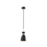 Hanglamp zwart retro design jaren 60 fitting E14 Spaans design Faro 20050