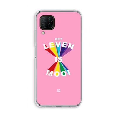 Het Leven Is Mooi: Huawei P40 Lite Transparant Hoesje
