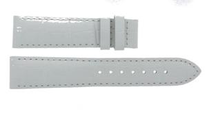 Horlogeband Tissot T610033630 Leder Wit 18mm