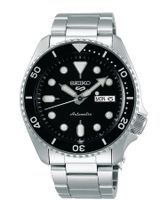 Seiko SRPD55K1 Horloge 5 Sports Automatic staal zilverkleurig-zwart 42,5 mm - thumbnail