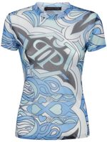 Philipp Plein t-shirt Pure Colorful Circus en coton - Bleu