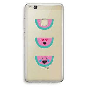 Smiley watermeloen: Huawei Ascend P10 Lite Transparant Hoesje