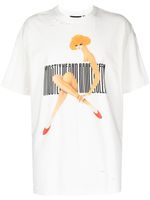 Mostly Heard Rarely Seen t-shirt Barcode Woman - Blanc