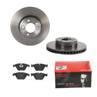 Remmenset, remschijf BREMBO, Remschijftype: Binnen geventileerd, Inbouwplaats: Vooras, u.a. für BMW - thumbnail