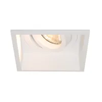 Artdelight Inbouwspot Rex vierkant 9,2 cm wit